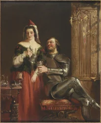 De Ridder en de Dienstmaagd